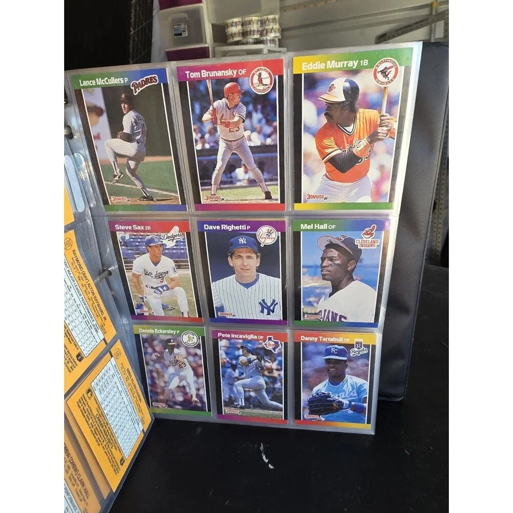 1988 Donruss Baseball Cards - Lot of 400+ Cards Hall of Famers, MVPs, Rookies